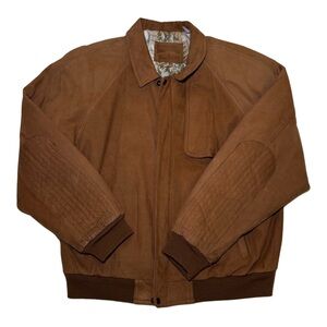 1990s Vintage Marlboro Adventure Genuine Leather Jacket